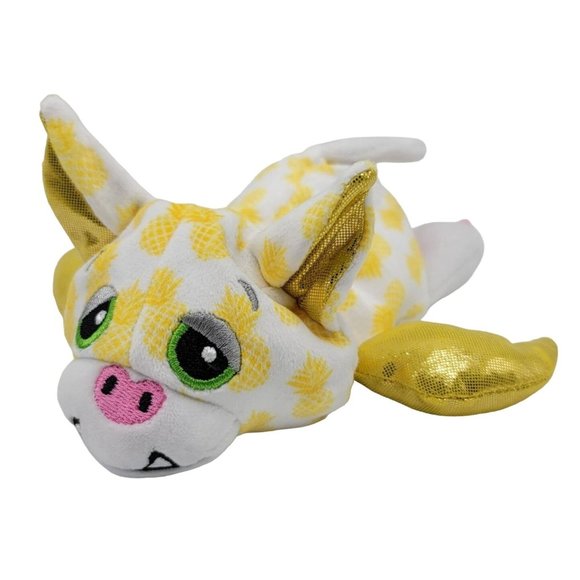 2/$15 Cutetitos Fruititos Goldito Bat Plush Gold 7.5" Yellow Pineapple Series 4 - Picture 1 of 8